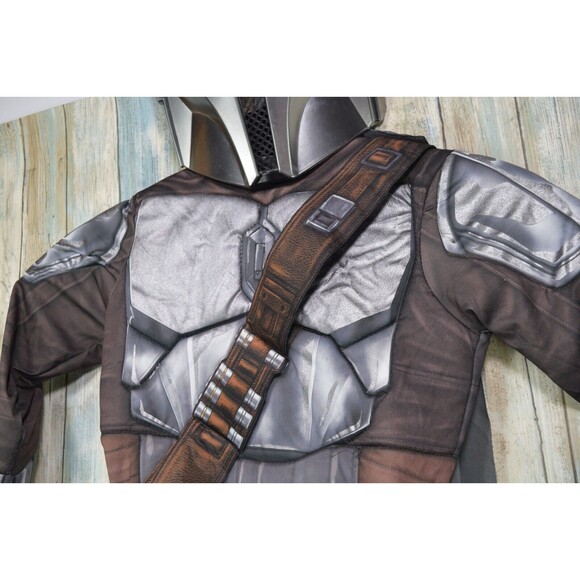 Rubie's Star Wars The Mandalorian Beskar Armor Kids M (8-10) Halloween Cosutume - Picture 12 of 16
